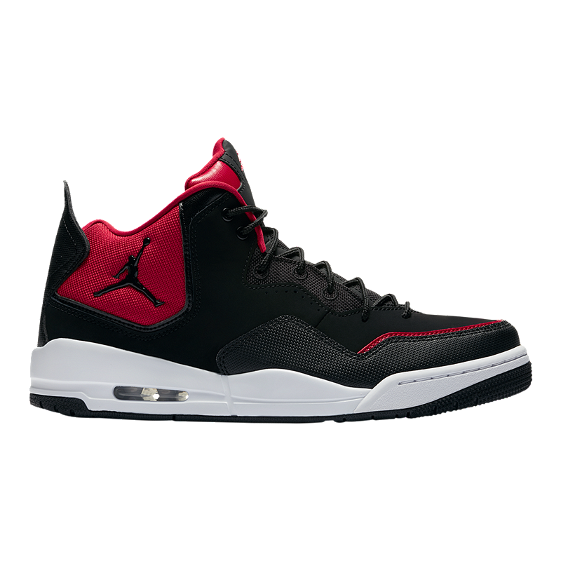 Nike Men's Jordan Courtside 23 Basketball Shoes - Black/Red/White | Sport Chek