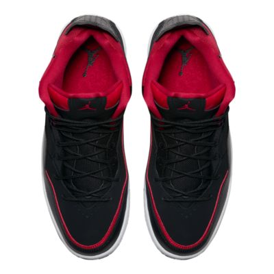 jordan courtside 23 black red white