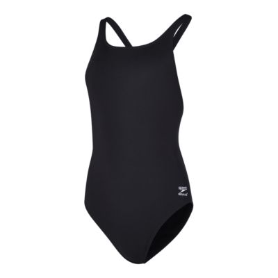 speedo women's endurance plus solid super pro back one piece swimsuit