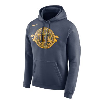 golden state warriors sleeveless hoodie nike