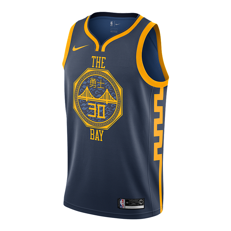 Golden State Warriors Nike Men's Curry City Edition ...
