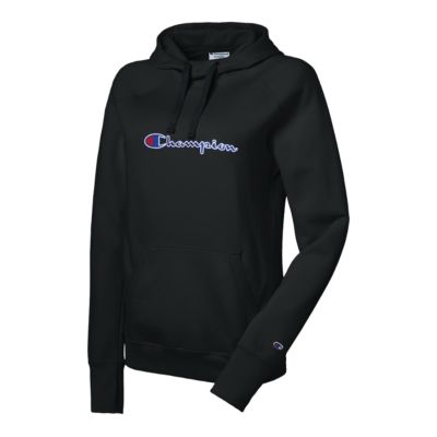 champion hoodie womens black