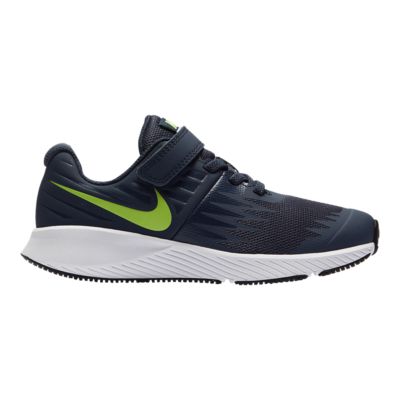 blue nike preschool shoes