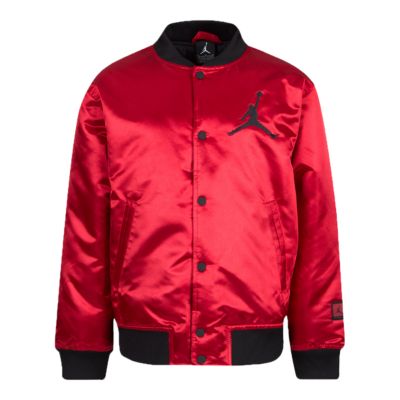 jordan bomber jacket red