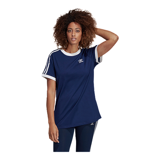 adidas 3 Stripe T Shirt weiß adidas 3 Stripe T Shirt weiß