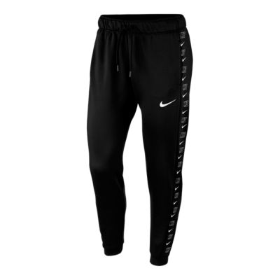 nike women's taping fleece pants