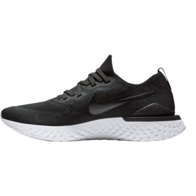 mens nike epic react flyknit 2 black