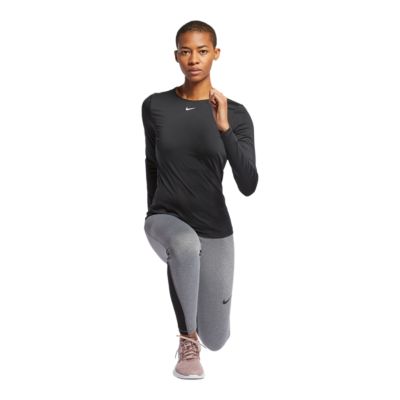 Over Mesh Long Sleeve Shirt 