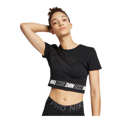 nike pro shirts women's