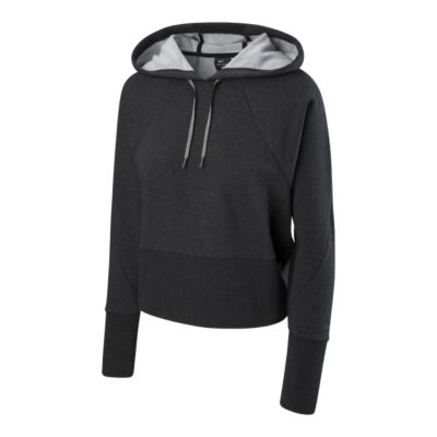 black nike pullover hoodie women's