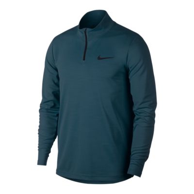 nike men's breathe dry quarter zip long sleeve shirt