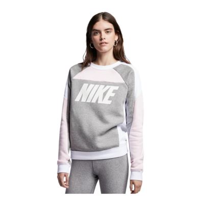 nike heritage colour block hoodie