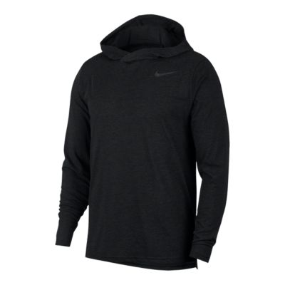 nike hyper dry long sleeve hooded breathe top