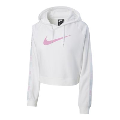 womens nike cropped hoodie