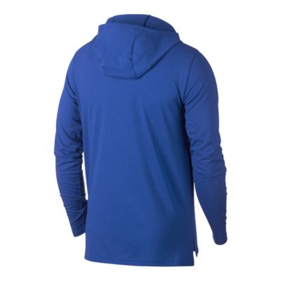 nike hyper dry long sleeve hooded breathe top