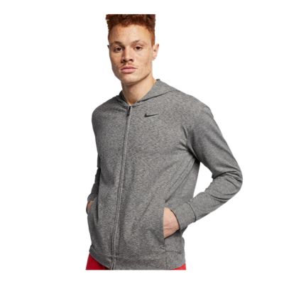 mens grey nike zip hoodie