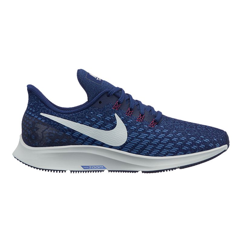 Nike Women's Air Zoom Pegasus 35 Running Shoes - Blue Void/Aqua | Sport ...
