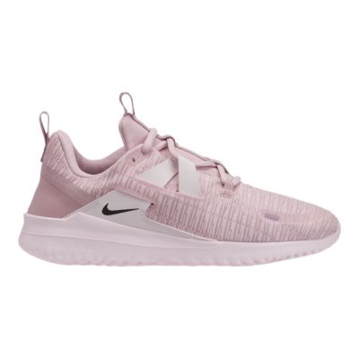 nike running renew arena sneakers in pink