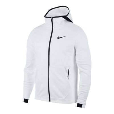 nike men's therma winterized full zip basketball hoodie