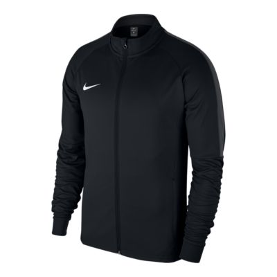 black nike track top