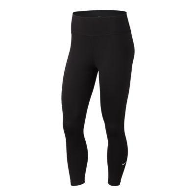 nike one tights black