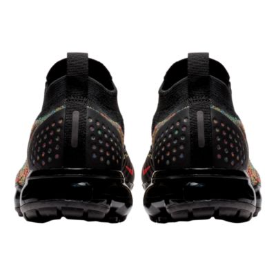 nike air vapormax flyknit 2 black racer pink