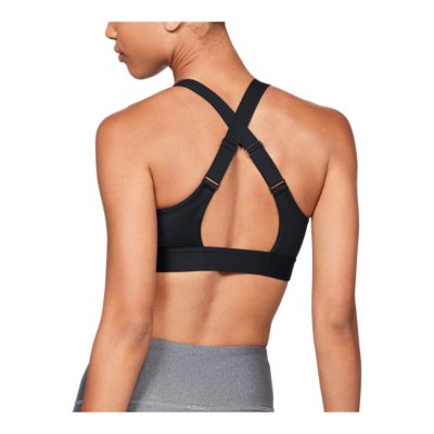 women's ua vanish high zip sports bra