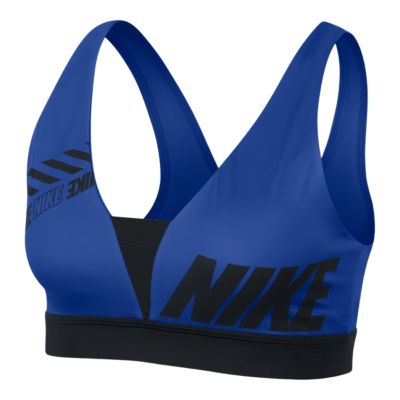 nike sport distort indy plunge bra