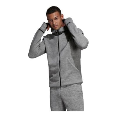 adidas men's zne full zip hoodie