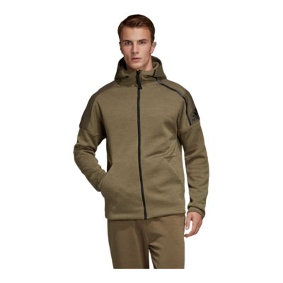 adidas men's zne full zip hoodie