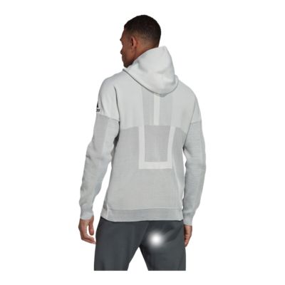 adidas men's spring parley primeknit zne hoodie
