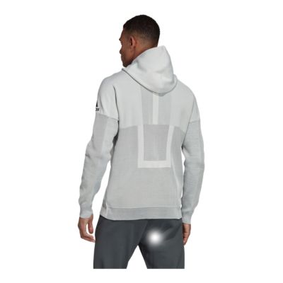 adidas men's zne full zip hoodie