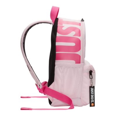 pink nike just do it backpack