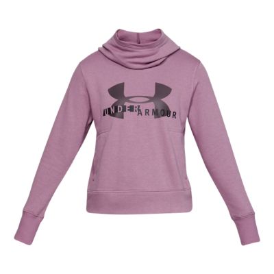 under armour hoodie purple women