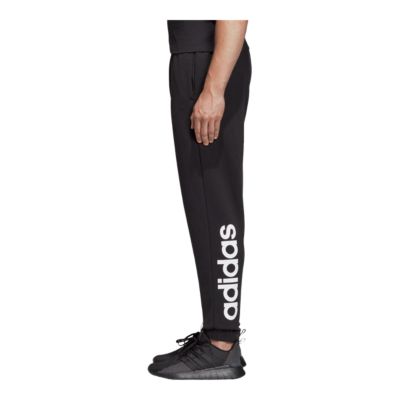 adidas essentials linear logo pants men's