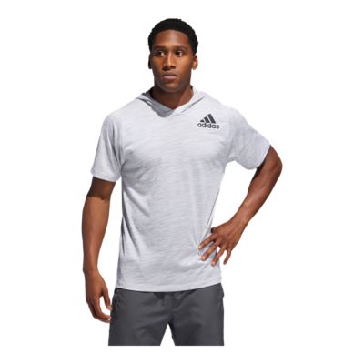 adidas short sleeve hoodie