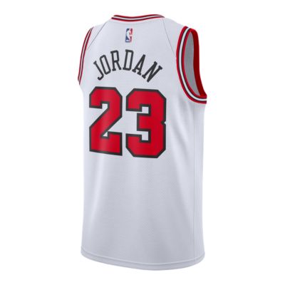 chicago bulls jordan jersey white