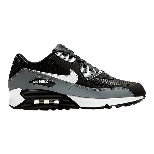 Nike Men's Air Max 90 Essential Shoes BlackWhiteWolf Grey Nike Men's Air Max 90 Essential Shoes BlackWhiteWolf Grey