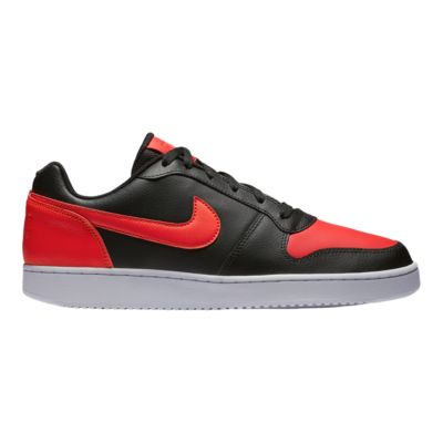 nike ebernon black red