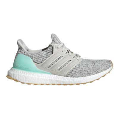 ultra boost grey and green