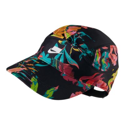 nike hat with flowers