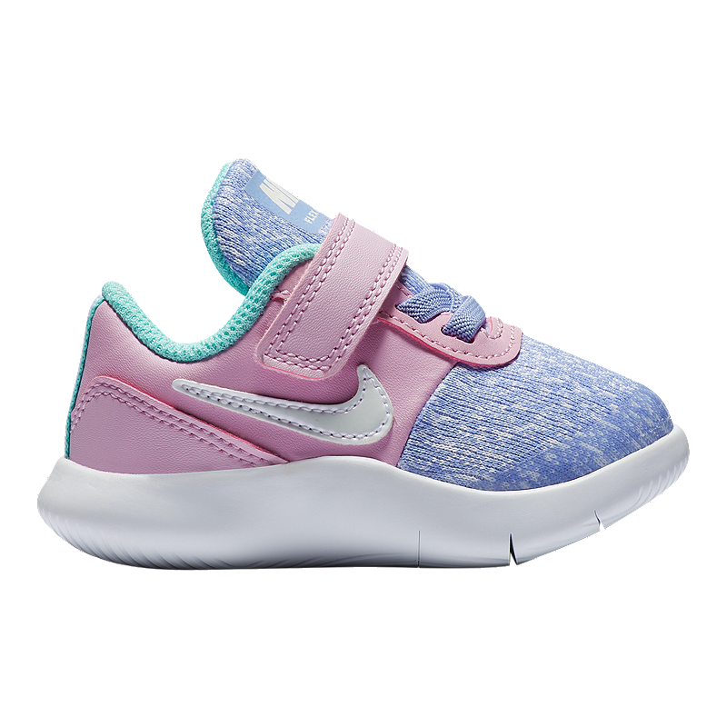 Nike Toddler Flex Contact Shoes- Pink/Purple | Sport Chek