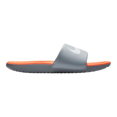 nike slides orange