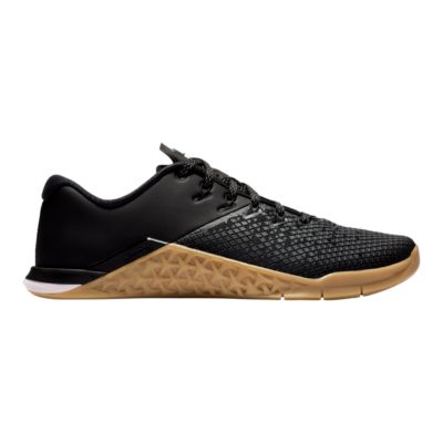 nike metcon 4 black and gum