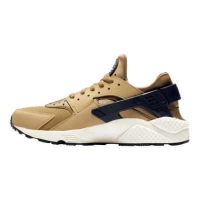 huarache shoes gold