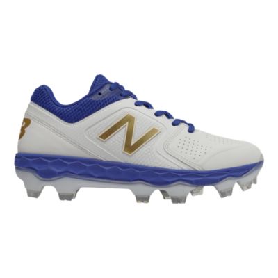 blue new balance cleats
