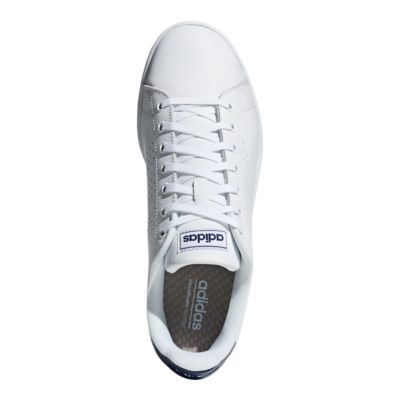 adidas advantage white blue