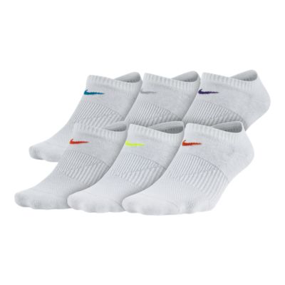 women's nike black trainer socks