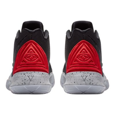 kyrie 5 shoes red and black