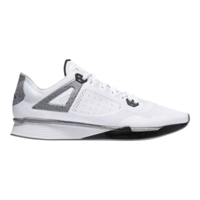 white jordan running shoes